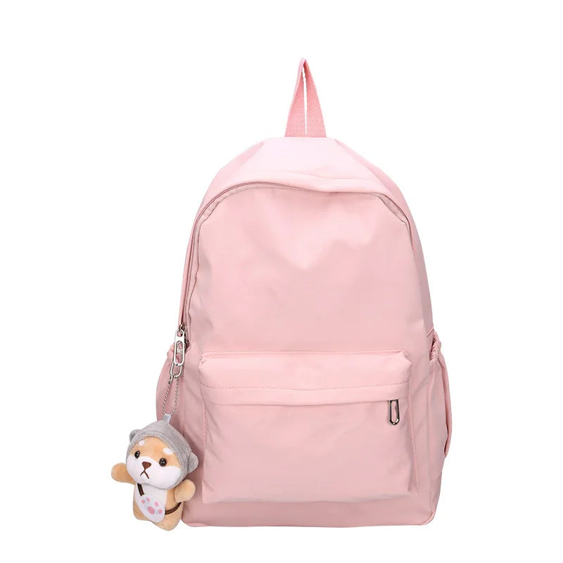 Fashion Backpack Canvas Women Backpack Anti-theft Shoulder Bag New School Bag For Teenager Girls School Backapck Female