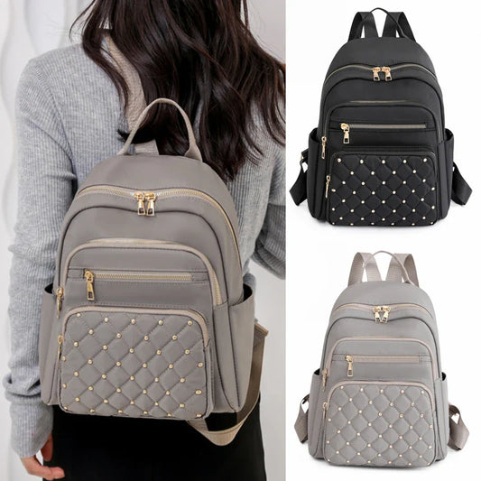 Fashion Bagpack Women High Quality Nylon Backpacks Female Big Travel Back Pack Large School Bags for Teenage Girls Shoulder Bag