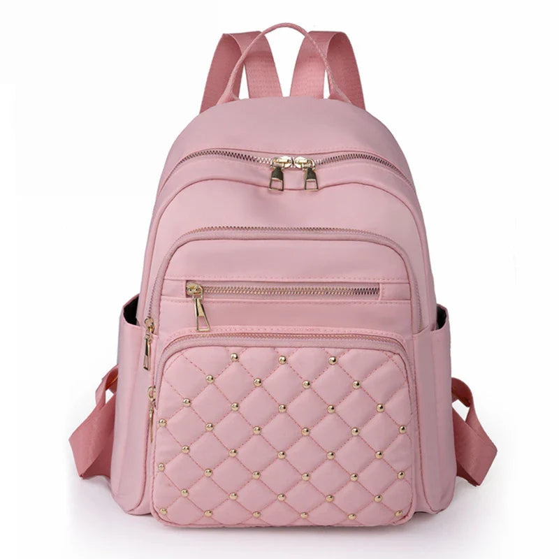 Fashion Bagpack Women High Quality Nylon Backpacks Female Big Travel Back Pack Large School Bags for Teenage Girls Shoulder Bag