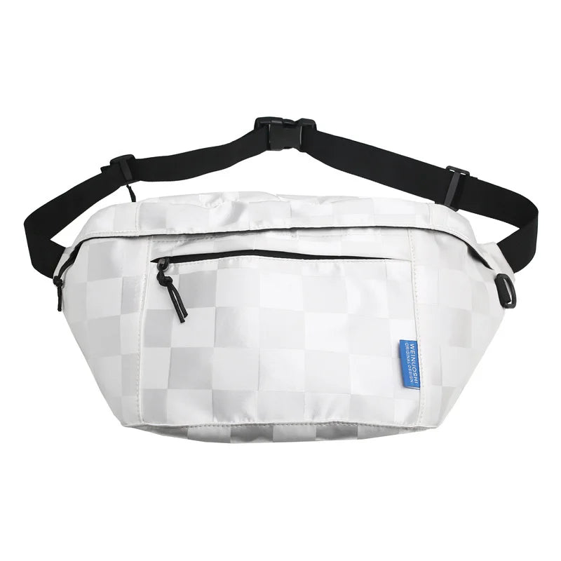 Large Capacity Women Waist Bags Fashion Chest Bag Unisex Street Hip-hop Shoulder Crossbody Bag Outdoor Sport Fanny Pack Belt Bag