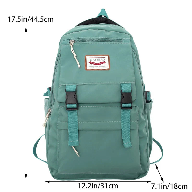 Large Capacity Women's Bag Multifunction Nylon Multiple Layers Women's Backpack Student Backpack Trip